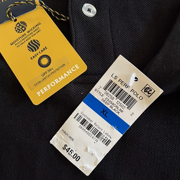 Club Room Long Sleeve Polo Shirt - Picture 3 of 4